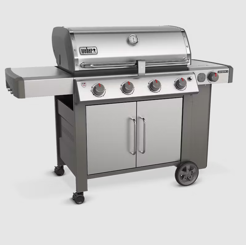 ジェネシスII S-455 ガスグリル/GBS焼き網付き