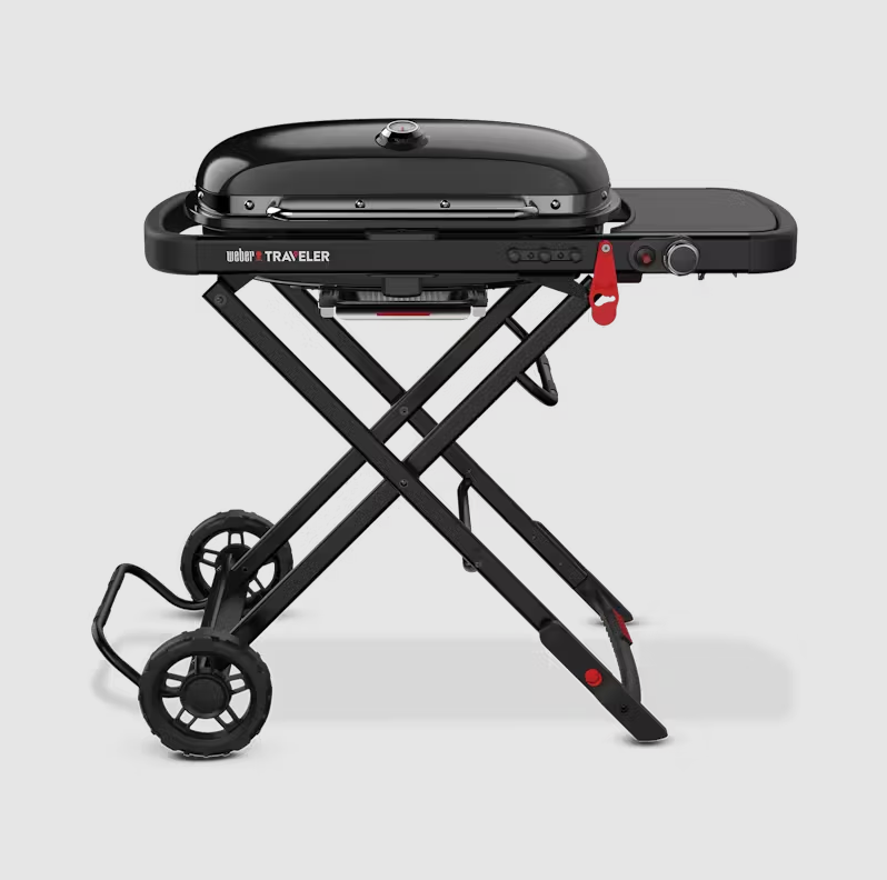 Weber Traveler® ポータブル ガスグリルStealthエディション