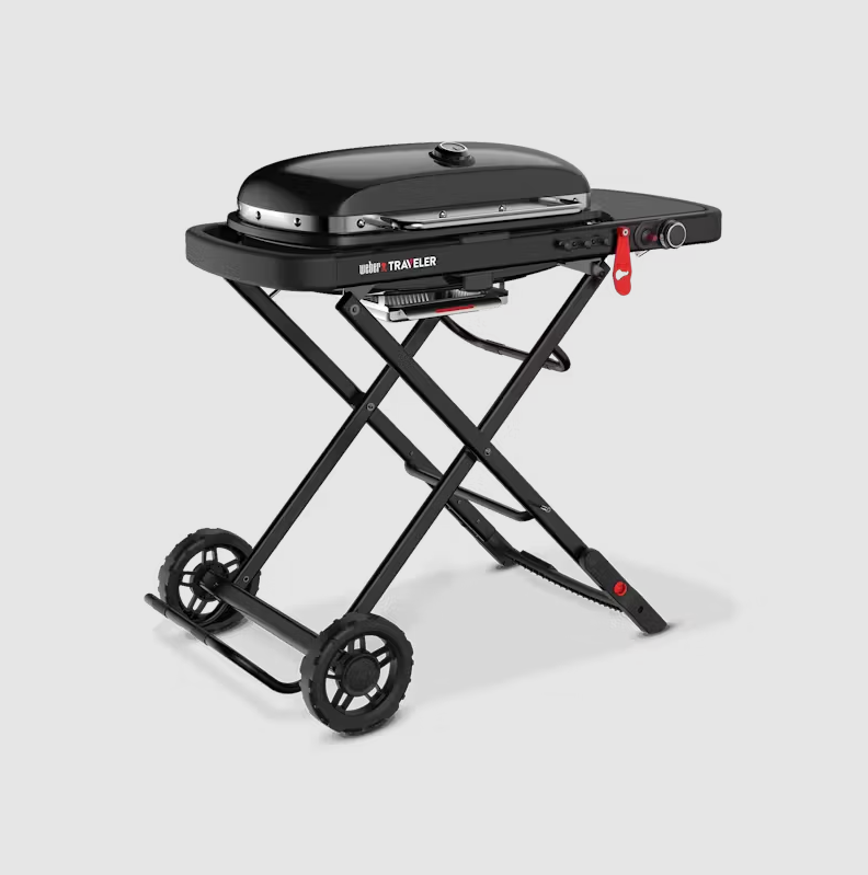 Weber Traveler® ポータブル ガスグリルStealthエディション