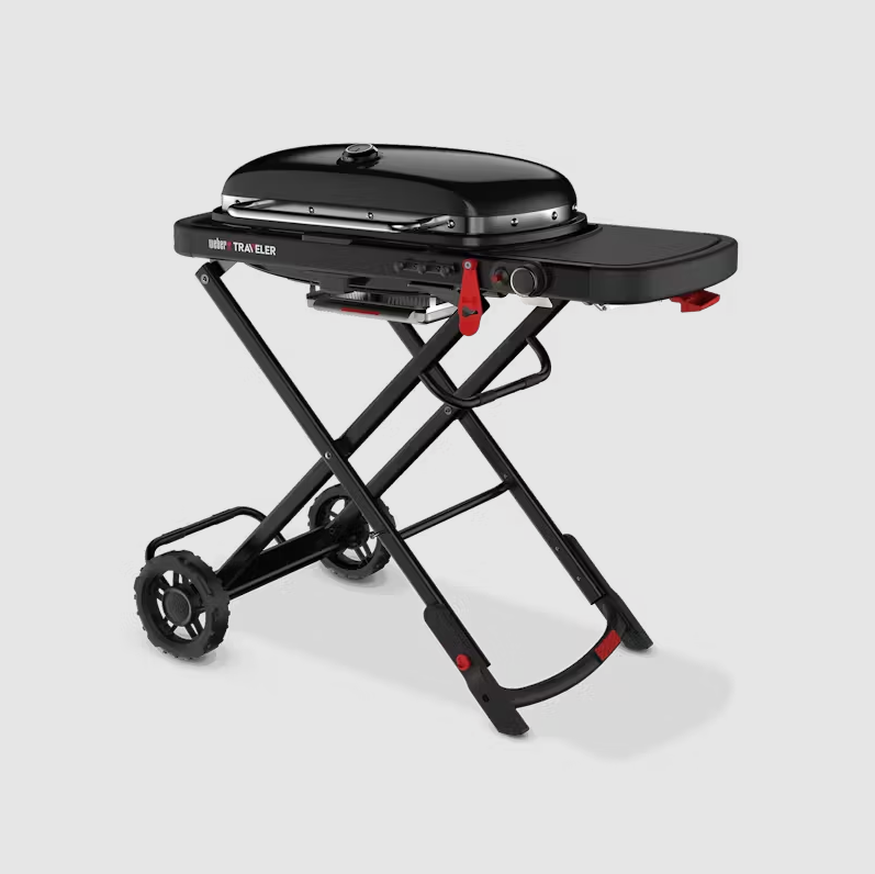 Weber Traveler® ポータブル ガスグリルStealthエディション