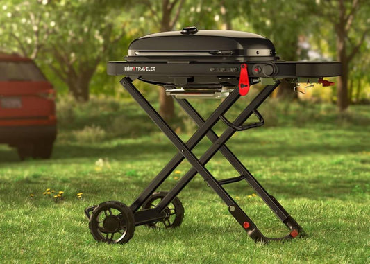 Weber Traveler® ポータブル ガスグリルStealthエディション